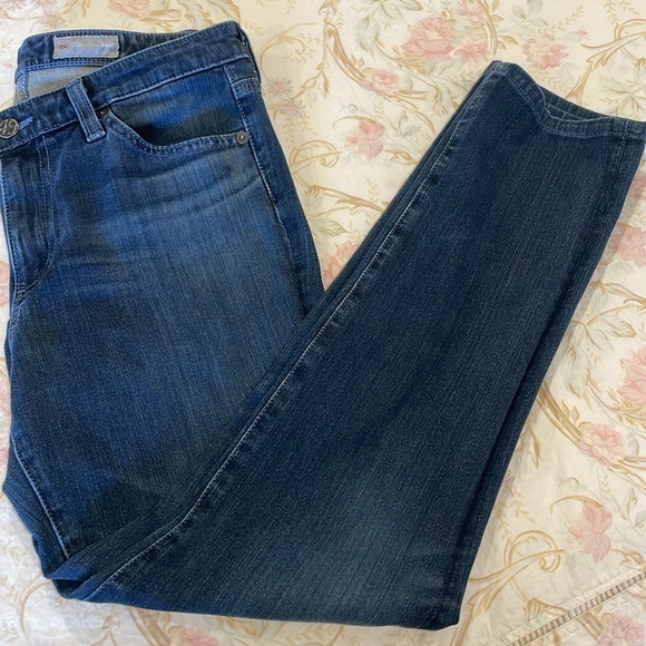 Ag Jeans Contour 360 The Prima Mid Rise Cigarette Leg Skinny Jeans Sz. 28R - Picture 15 of 15